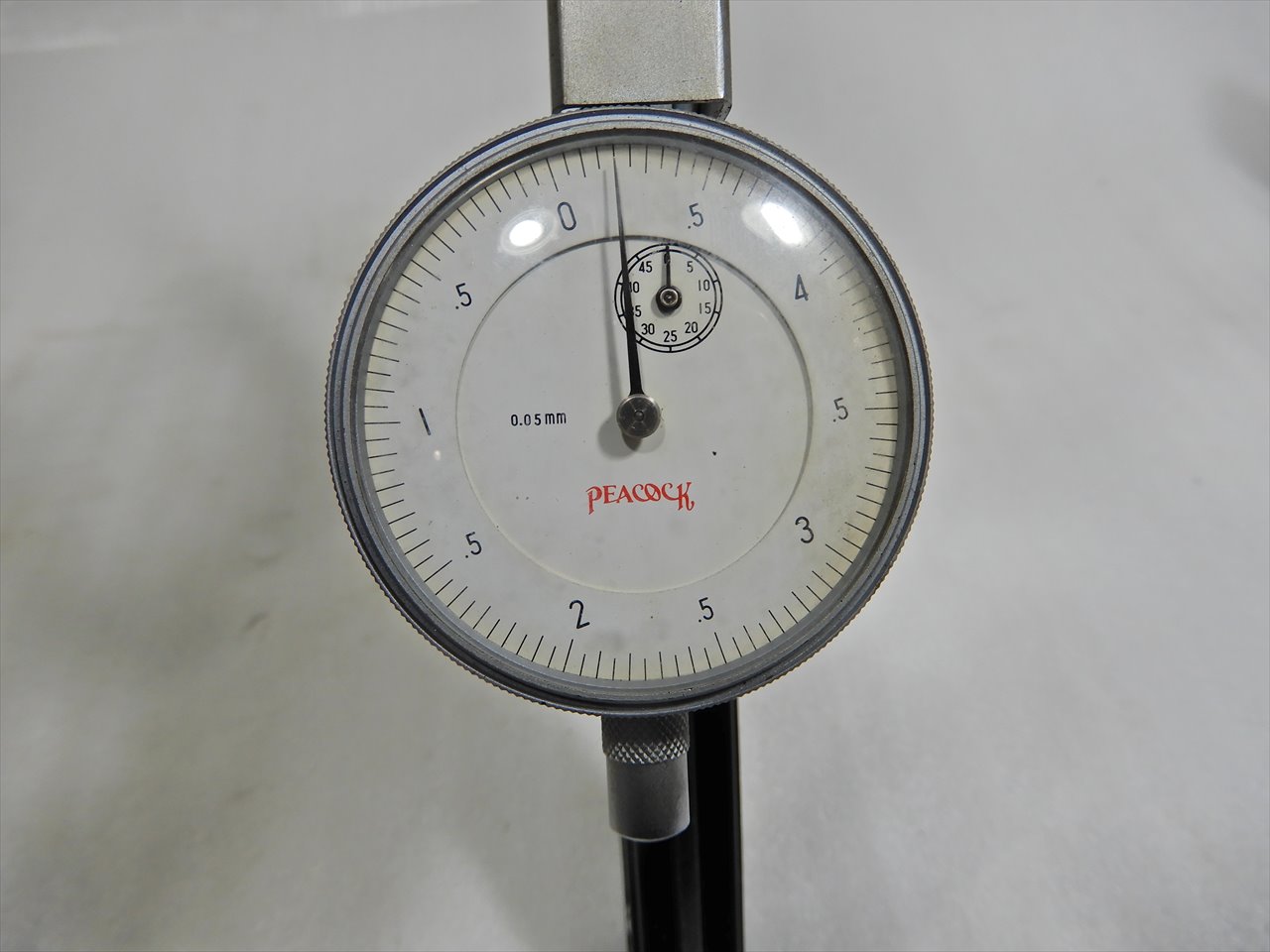 PEACOCK ダイヤルキャリパーゲージ LA-5 0-50mm 深さ150mm