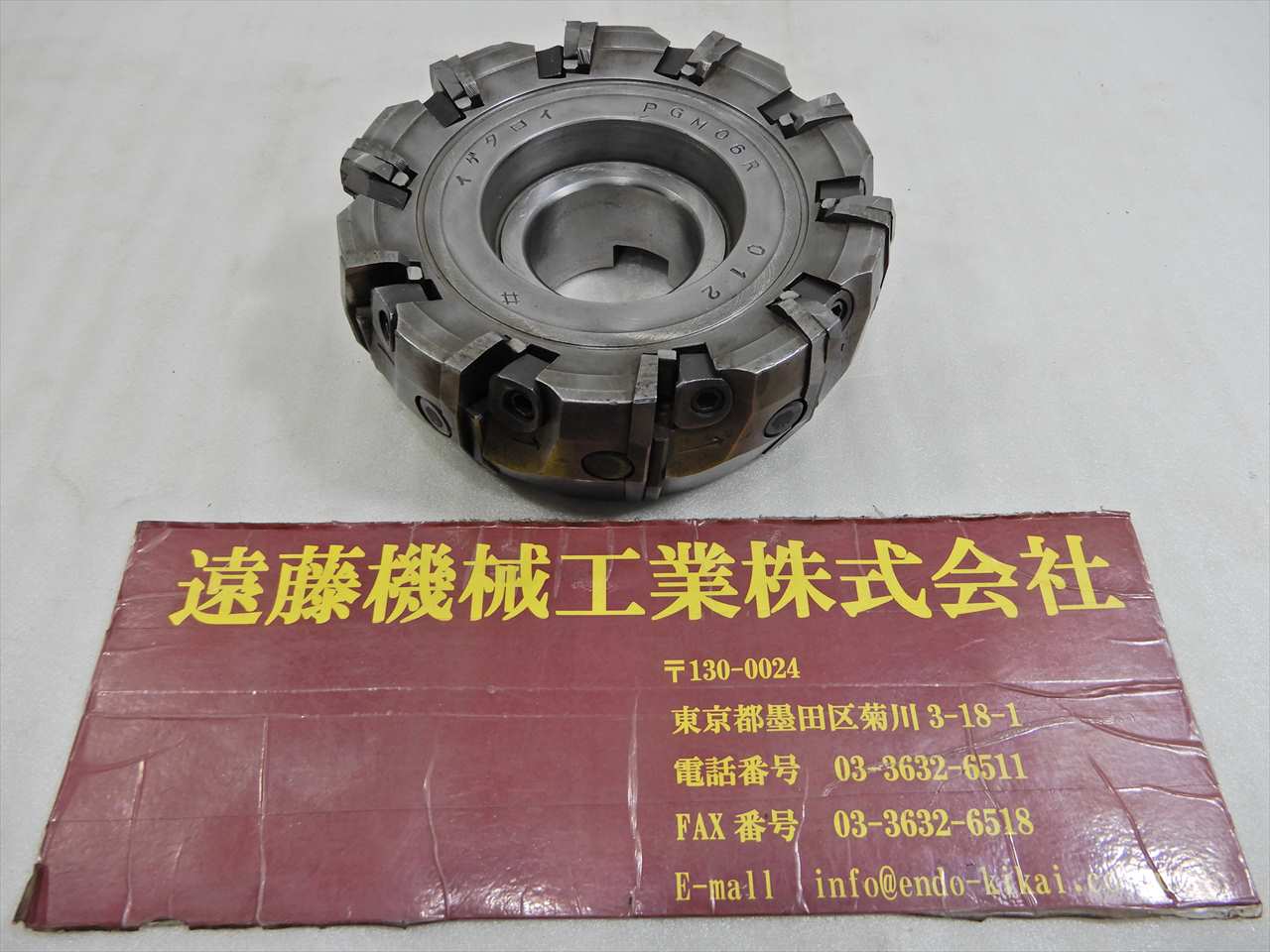 イゲタロイ フェイスミル PGM06R　10刃　150φ