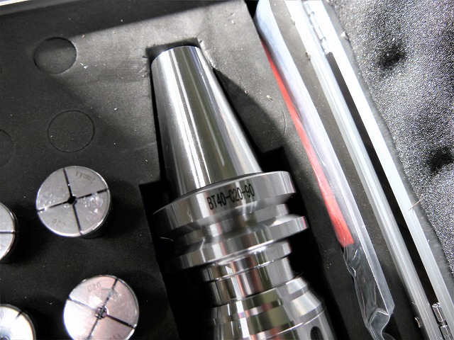 テクノフロンティア ミーリング・コレットセット BT40-C20-90-8PCS【新品】