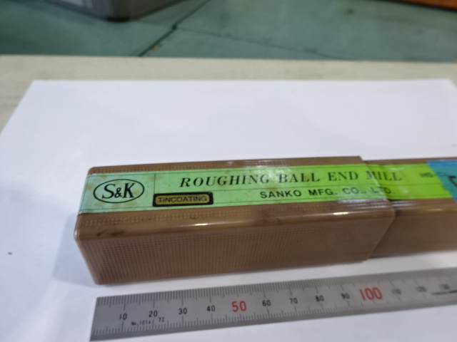 ボールエンドミル R12.5