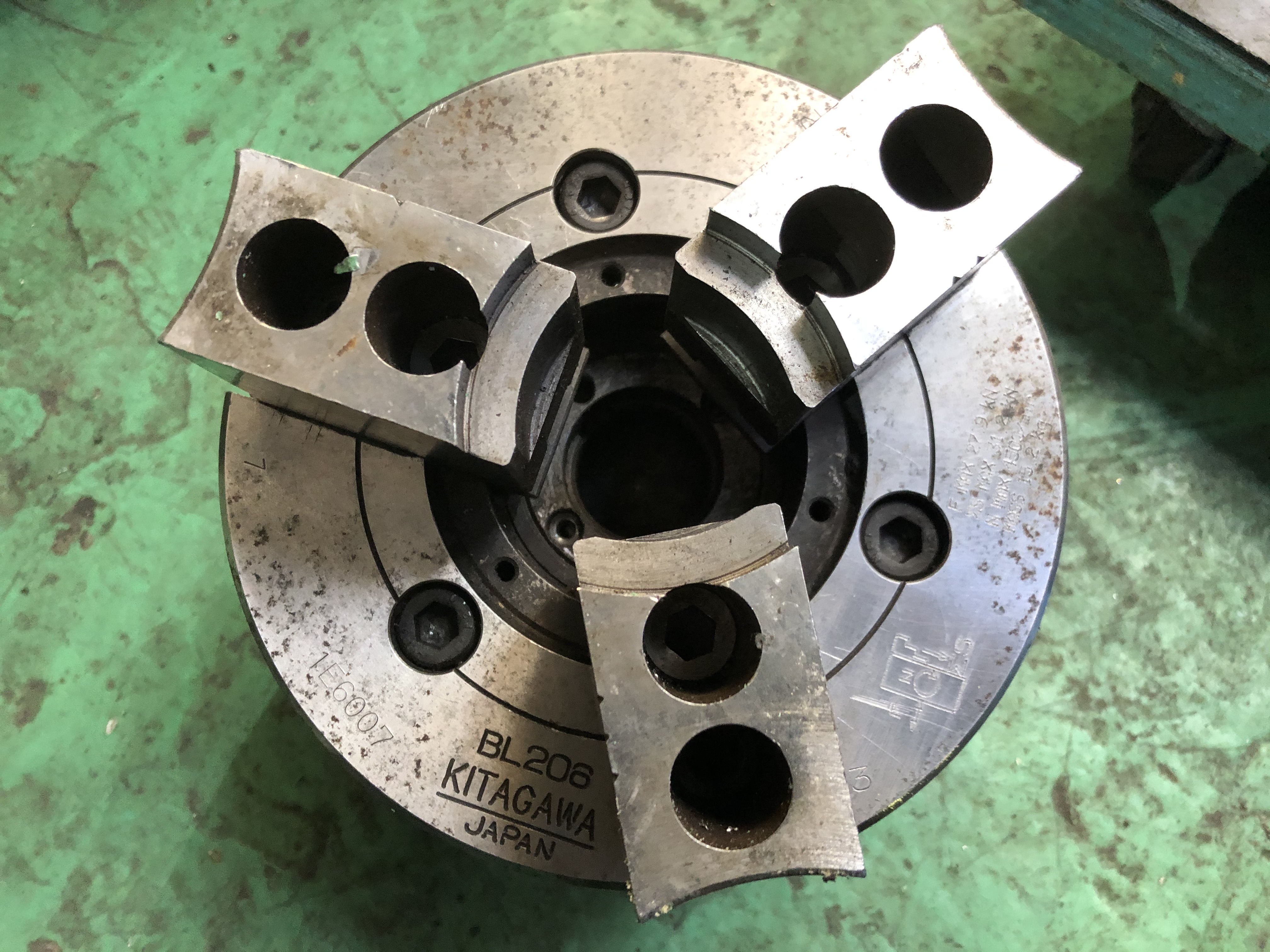 北川/KITAGAWA 3爪チャック BL206