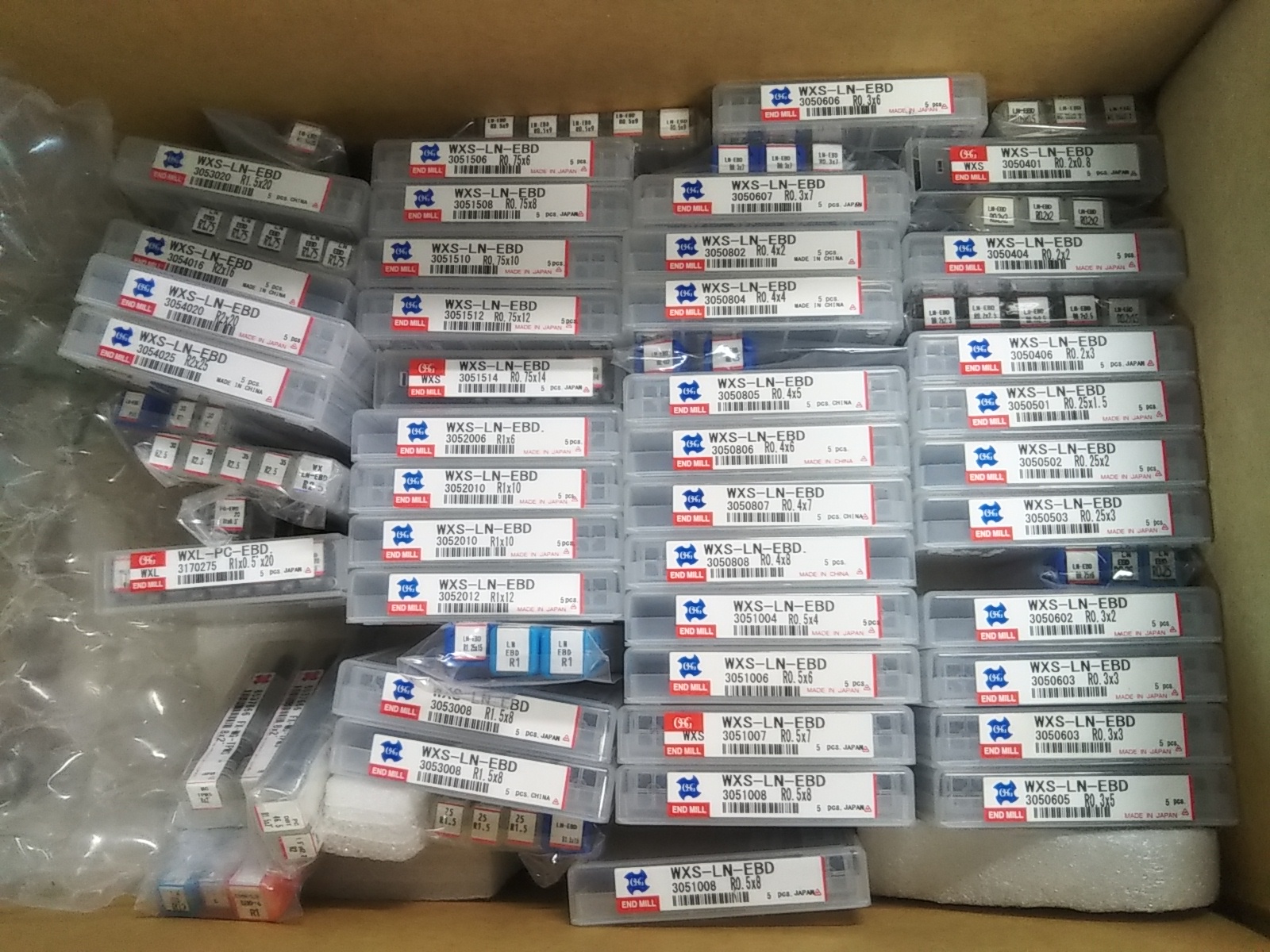 OSG 超硬ボールエンドミル WXS-LN-EBD