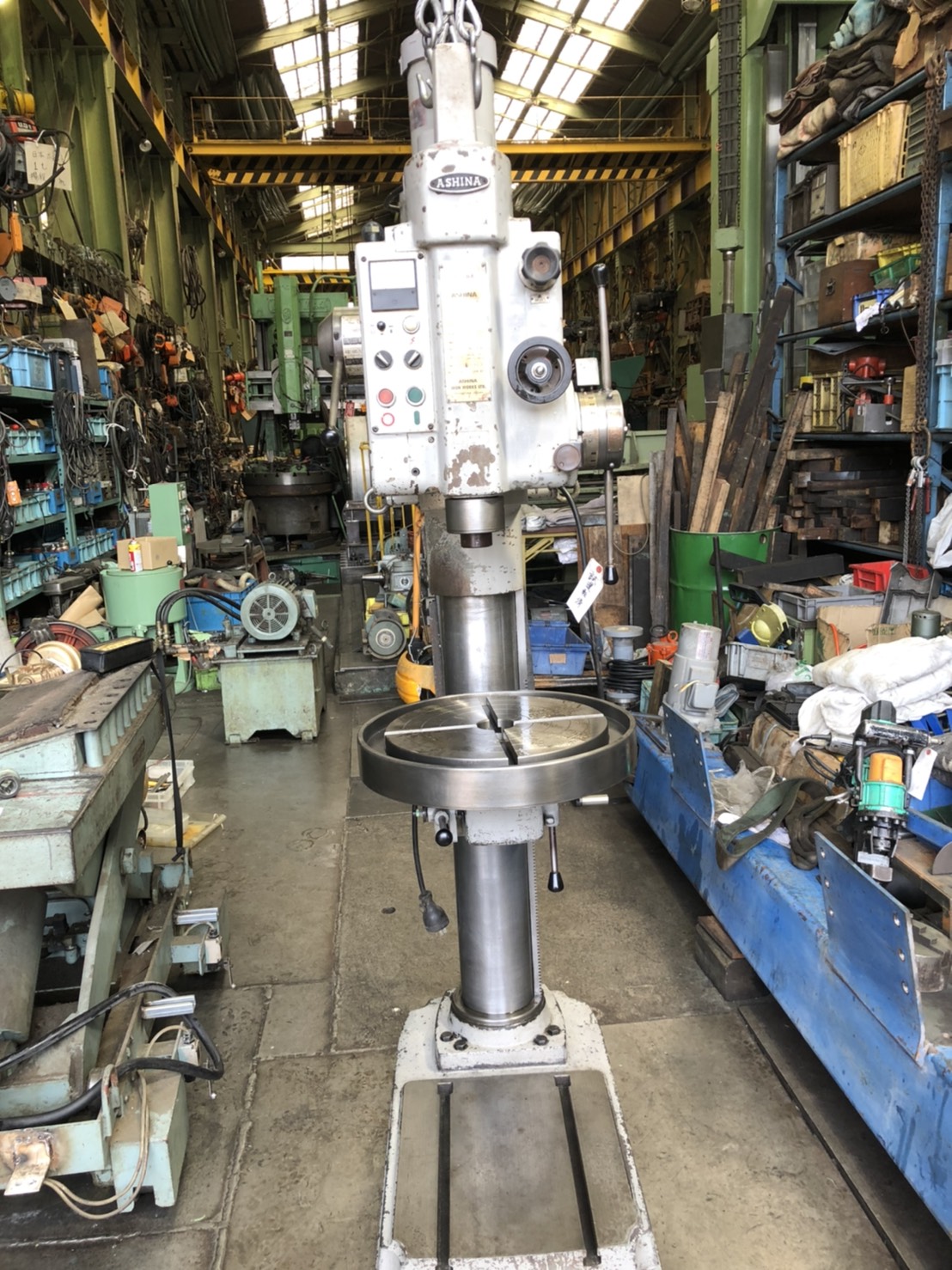 アシナ,ASHINA, 550mm直立ボール盤 AUD-550