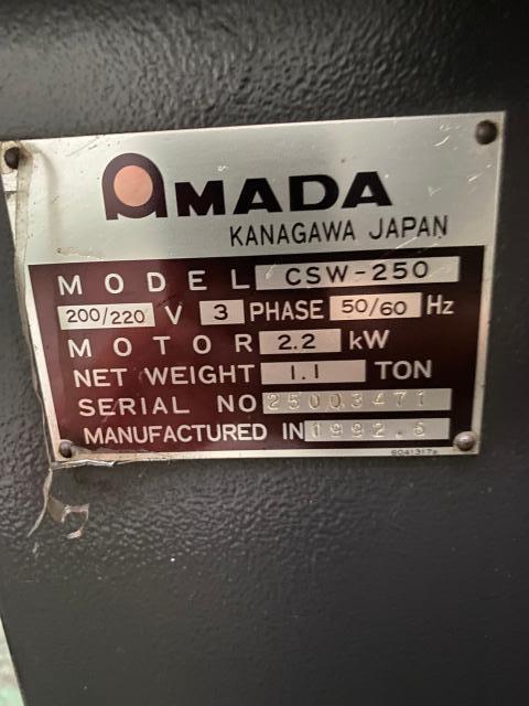アマダ コーナーシャー CSW-250