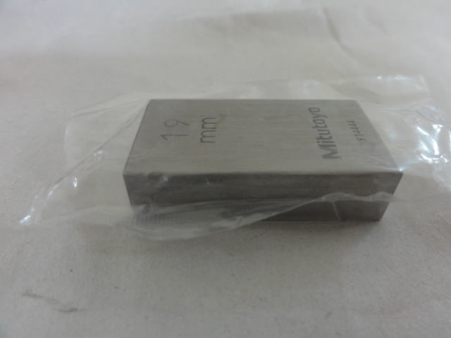 MITUTOYO|ミツトヨ ブロックゲージ 19mm