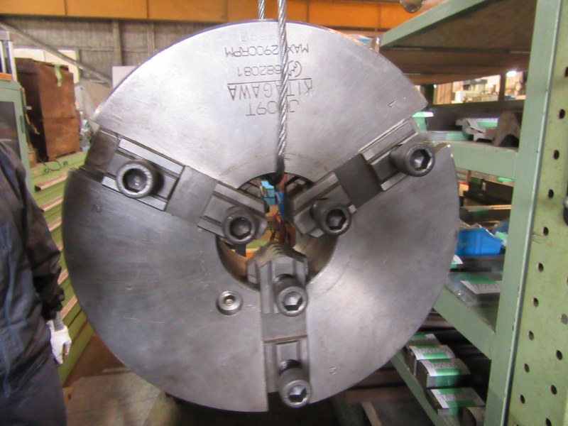 北川/KITAGAWA 3爪チャック（スクロールチャック）