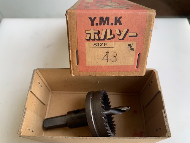YMK ホルソー SKH-9　43φ