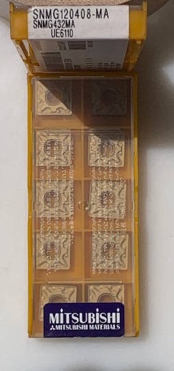 三菱マテリアル チップ（新古品） SNMG120408-MA UE6110