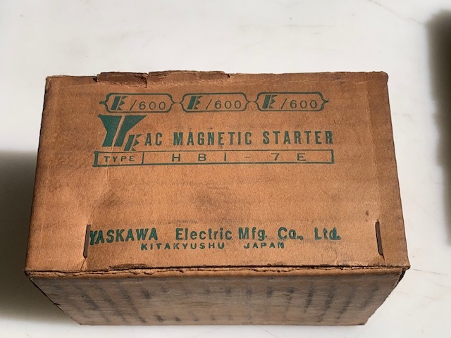 安川電機 マグネットスターター HBI-7E(新古品)