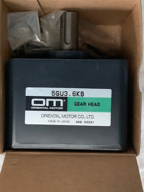 オリエンタルモーター ギヤーヘッド(新古品) 5GU3.6KB
