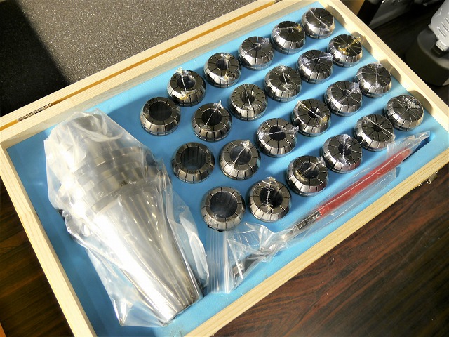 テクノフロンティア コレットチャック・精密コレットセット BT50-ER40UM-23PCS【新品】