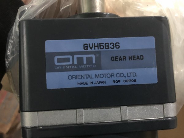 オリエンタルモーター/ORIENTAL MOTOR ギヤヘッド GVH5G36