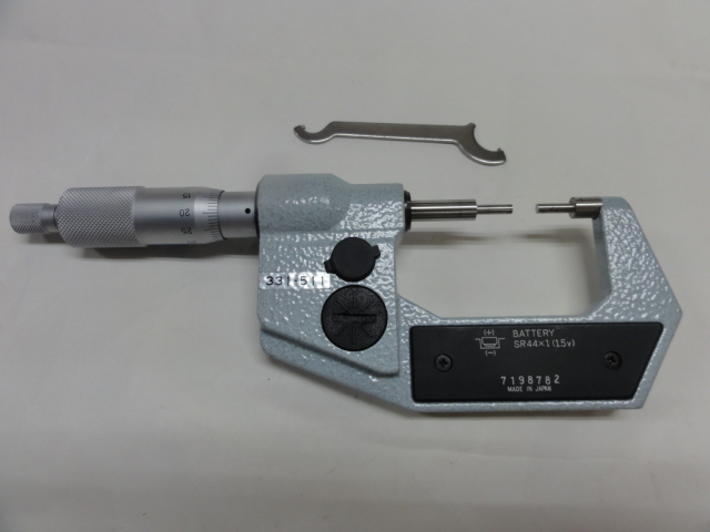 MITUTOYO｜ミツトヨ デジタルスプラインマイクロメーター SPM-25DM