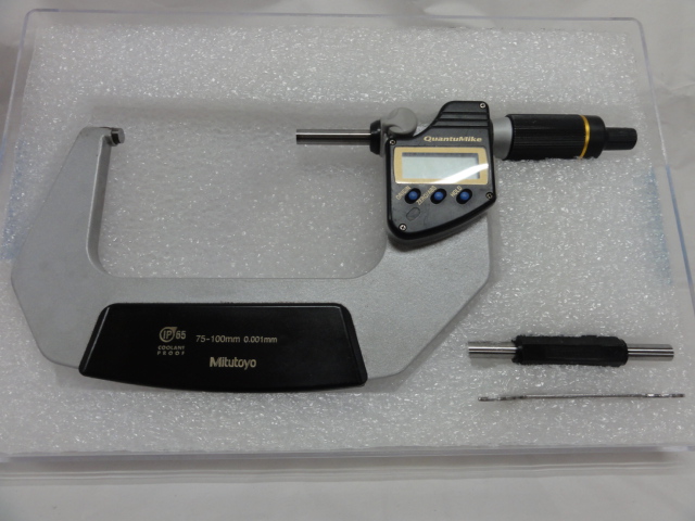 MITUTOYO｜ミツトヨ デジタル外側マイクロメーター MDC-100MX