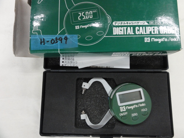 新潟精機（SK） デジタルキャリパーゲージ（内側） EDC-A125