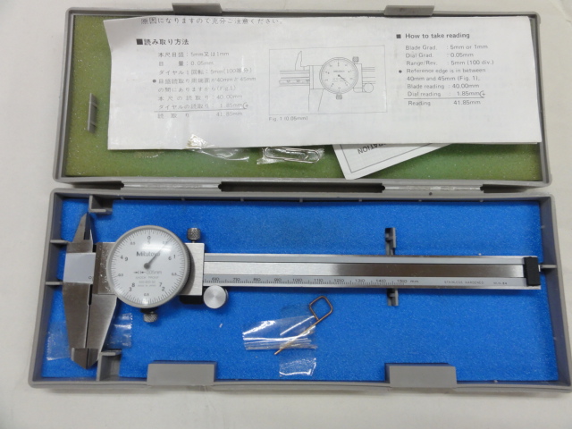 MITUTOYO｜ミツトヨ ダイヤルノギス D15