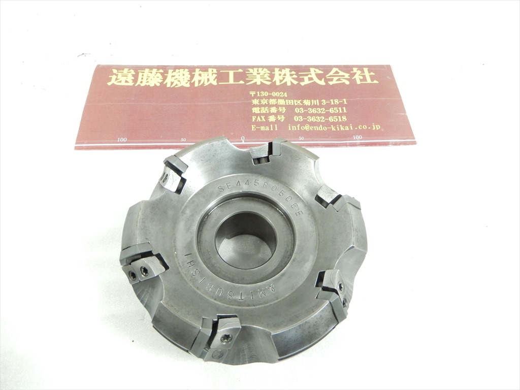 三菱マテリアル フェイスミル 刃数6　SE445R0506E