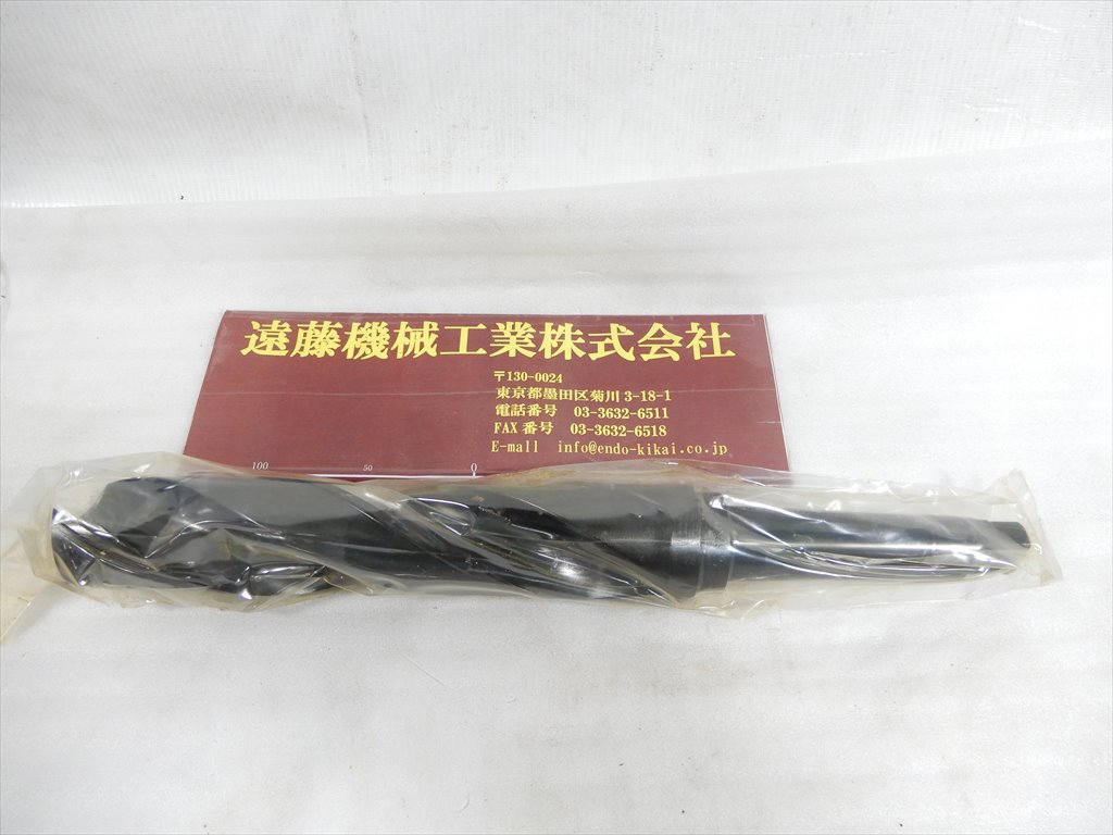 コベルコ,KOBELCO TAPER　SHANK　TWIST　DRILL 49,5mm　MT,4　SKH9　未使用