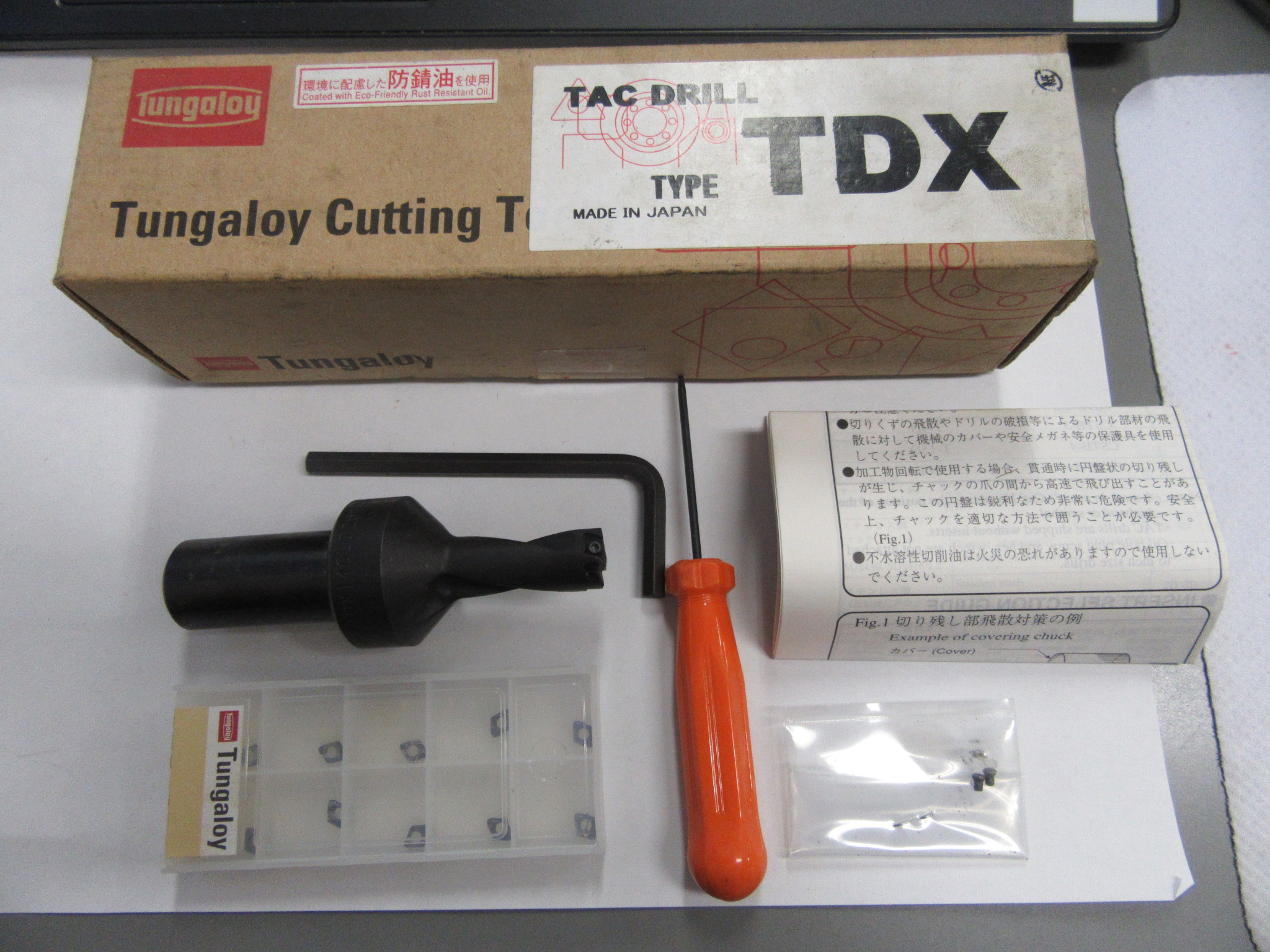 タンガロイ/Tungaloy TACドリル TDX140L028W20-2