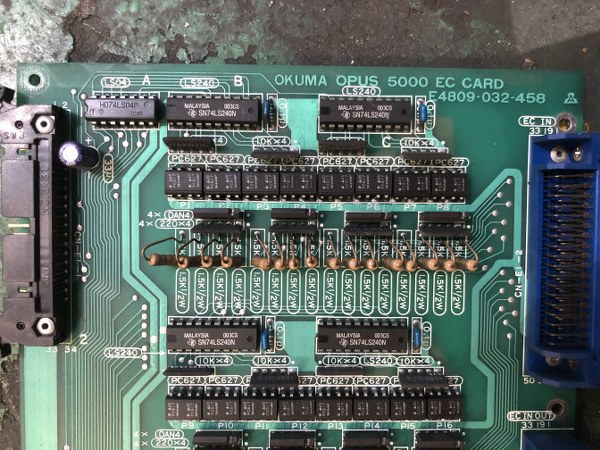 オークマ/OKUMA 基板 E4809-032-458 | マシンライフ 中古機械情報