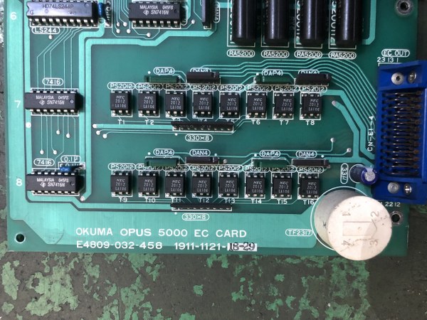 オークマ/OKUMA 基板 E4809-032-458 | マシンライフ 中古機械情報