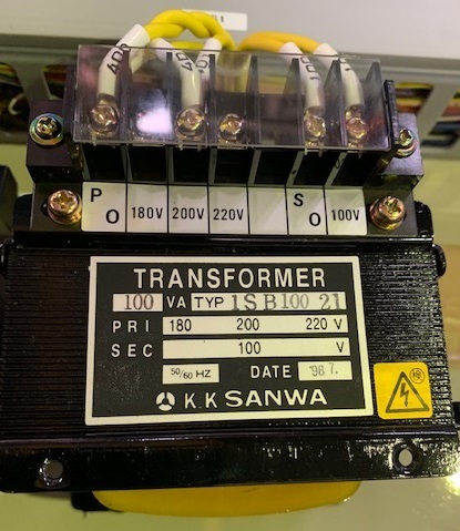 SANWA トランスフォーマー 100VATYP1SB100 21