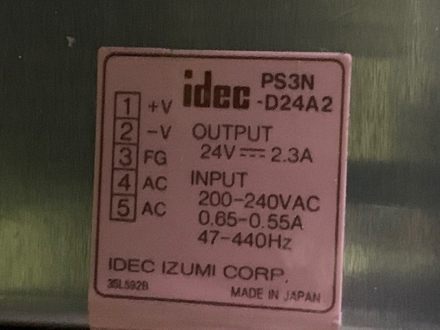 IDEC PS3N形スイッチングパワーサプライ PS3N-D24A2