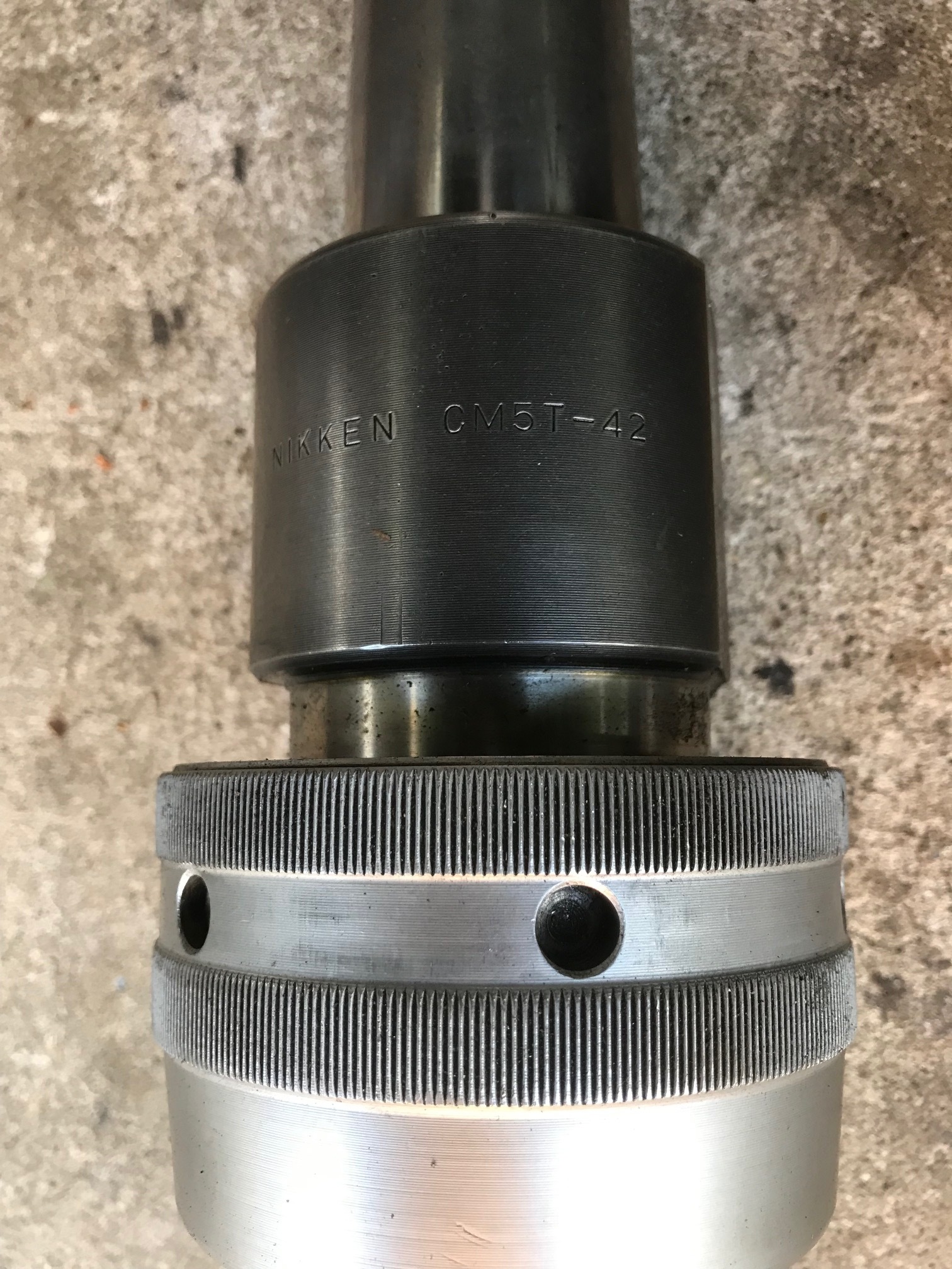 日研,NIKKEN モールステーパ用ミーリングチャック CM5T-42