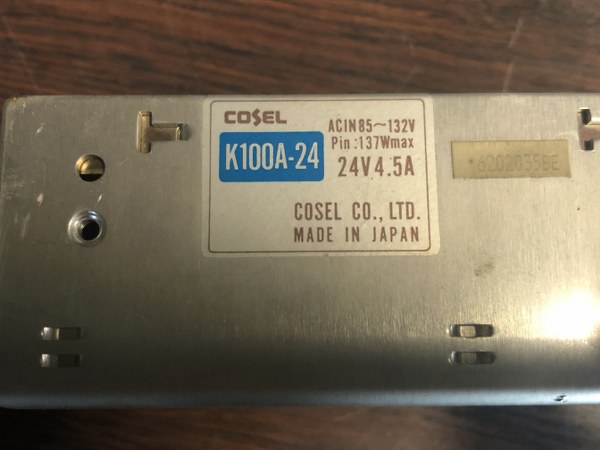 コーセル (COSEL) パワーサプライ K100A-24