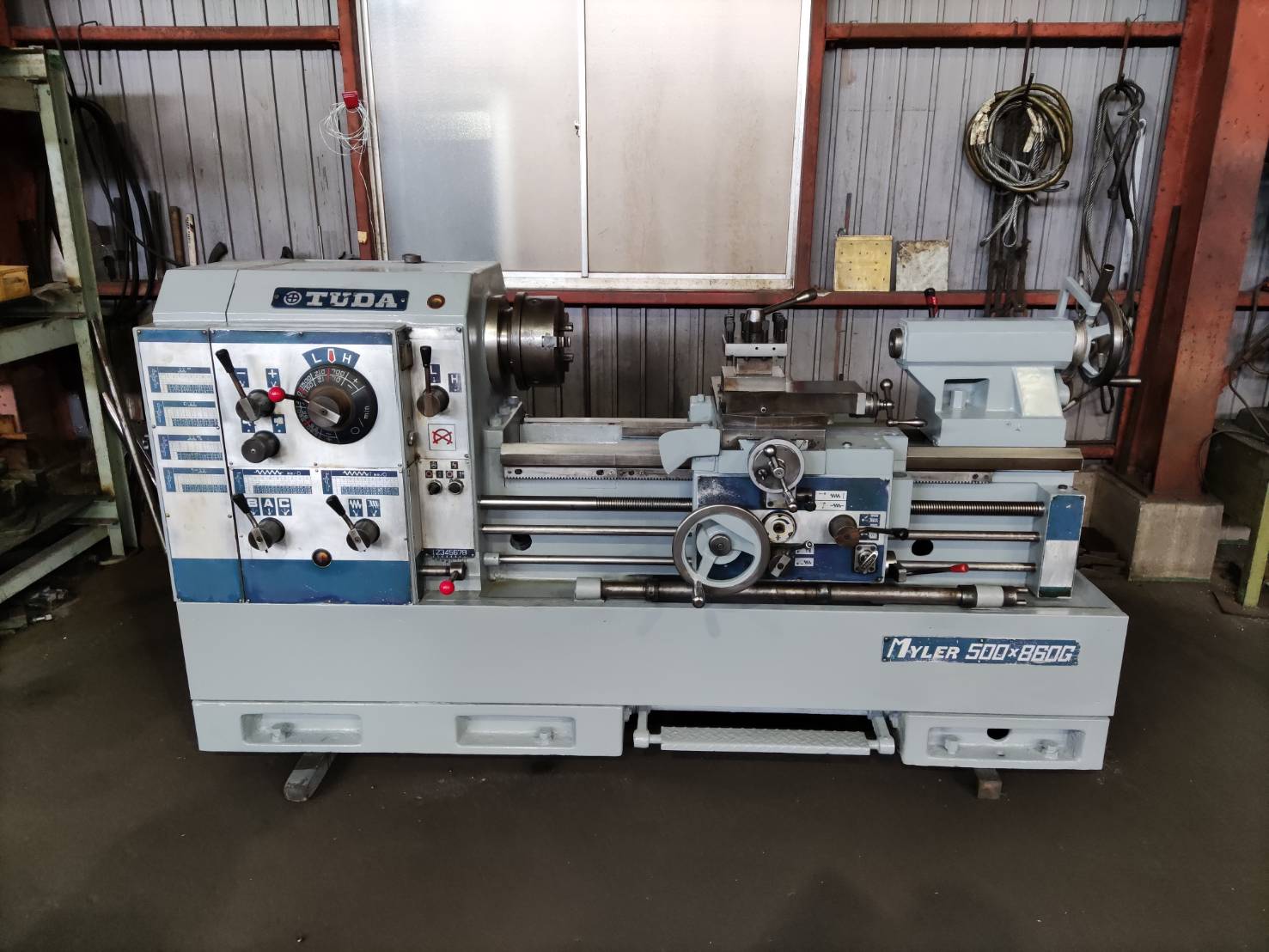 津田 旋盤 MYLER-500×860G | マシンライフ