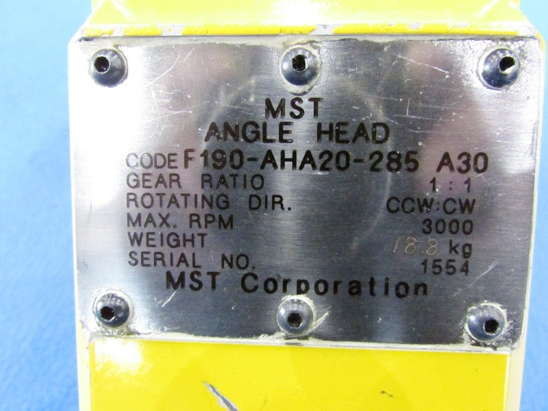 MST アングルヘッド F190-AHA20-285