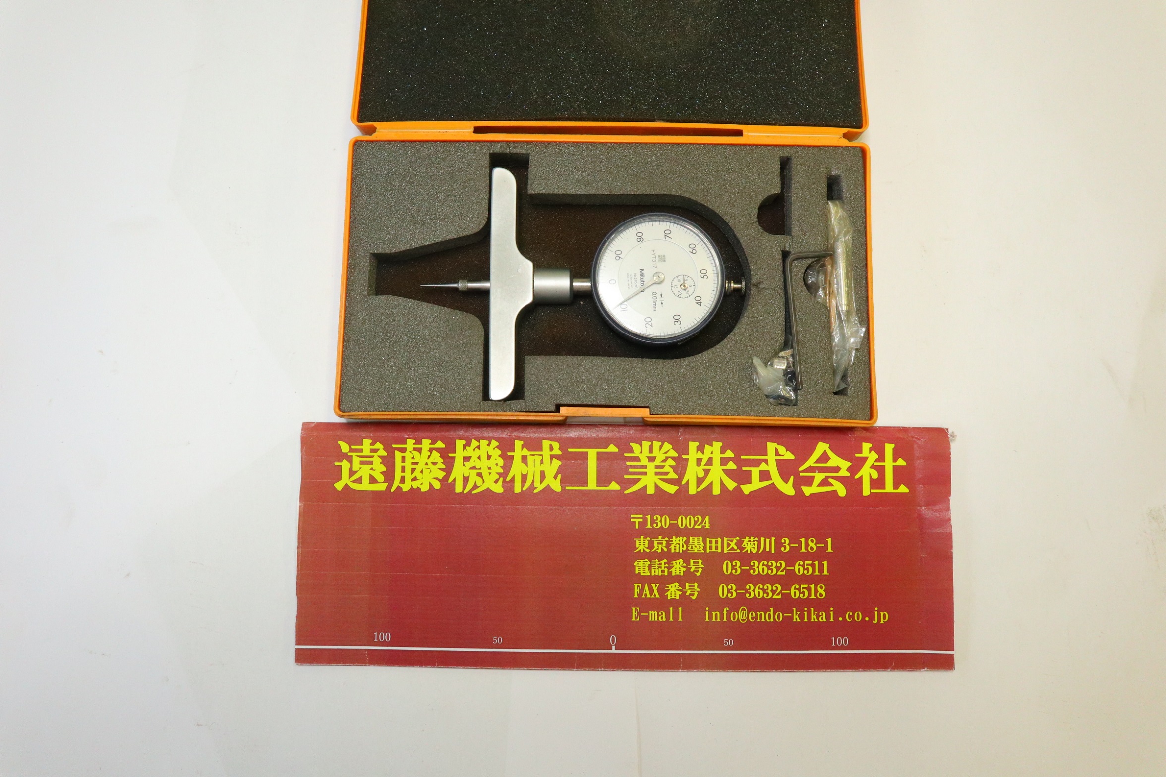 MITUTOYO｜ミツトヨ ダイヤルゲージ 30mm　0.01mm