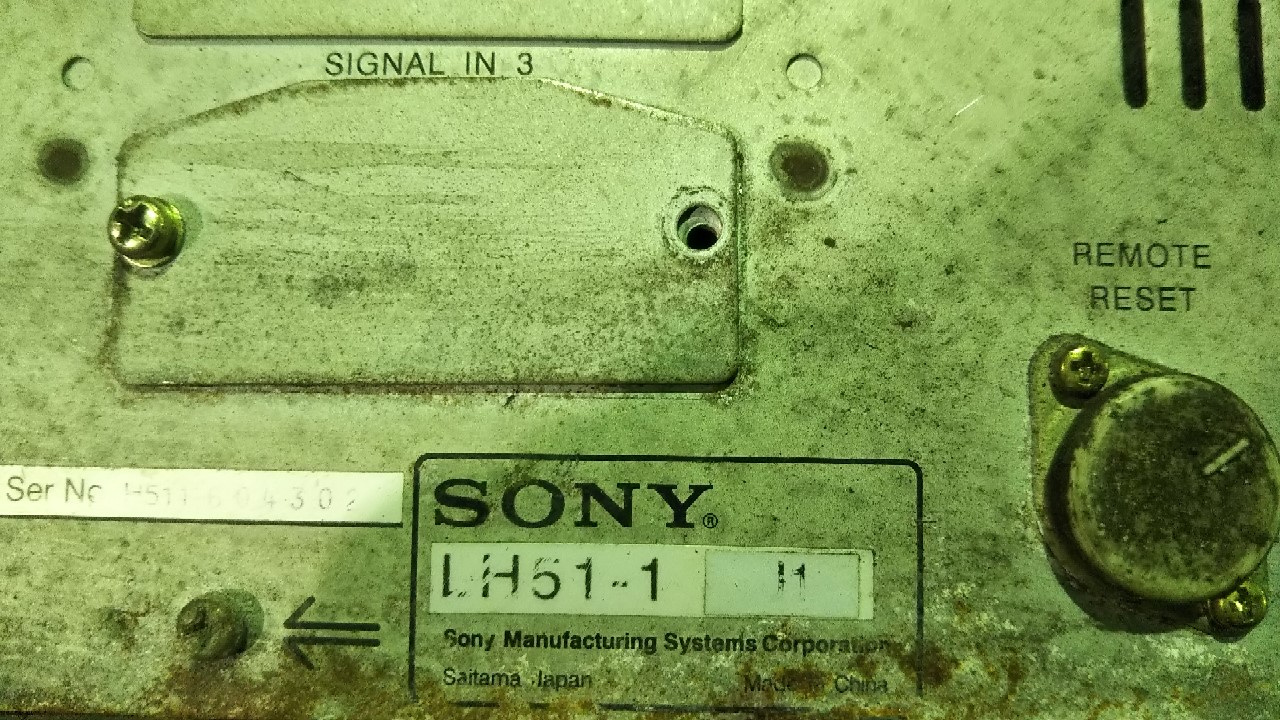 SONY カウンター LH51-1