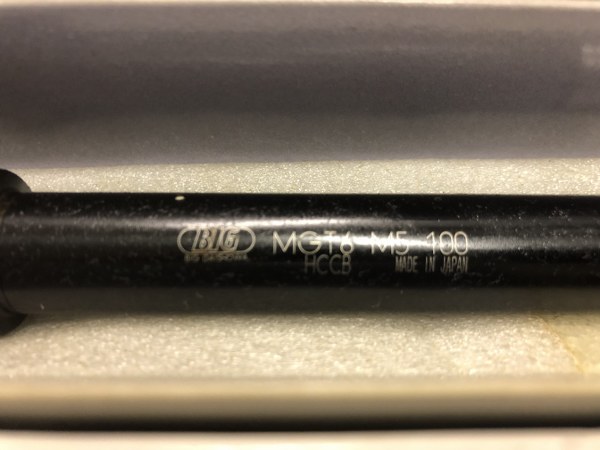 大昭和精機/BIG DAISHOWA メガシンクロタッピングホルダー MGT6-M5-100