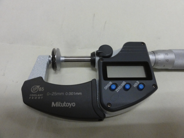 MITUTOYO|ミツトヨ デジタル歯厚マイクロメーター GMA-25MJ