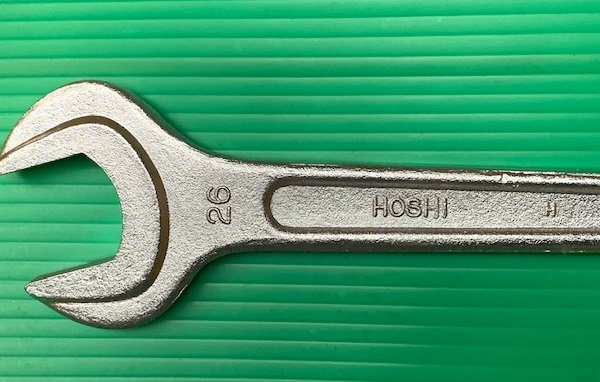 HOSHI 片口スパナ 新古品 26mm