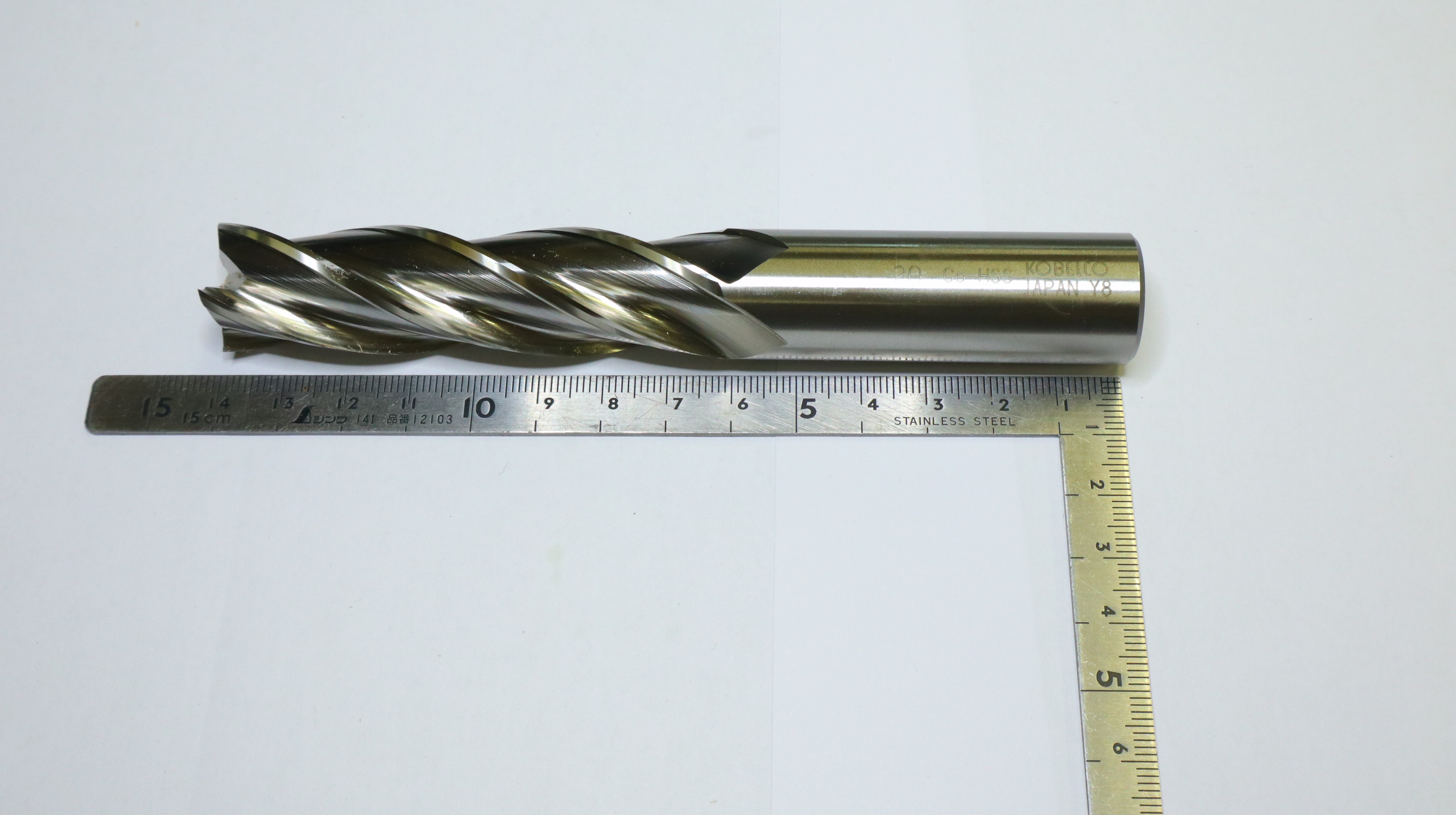 KOBELCO 4枚刃エンドミル KOBELCO 2枚刃エンドミル 4LC 刃径20mm 未