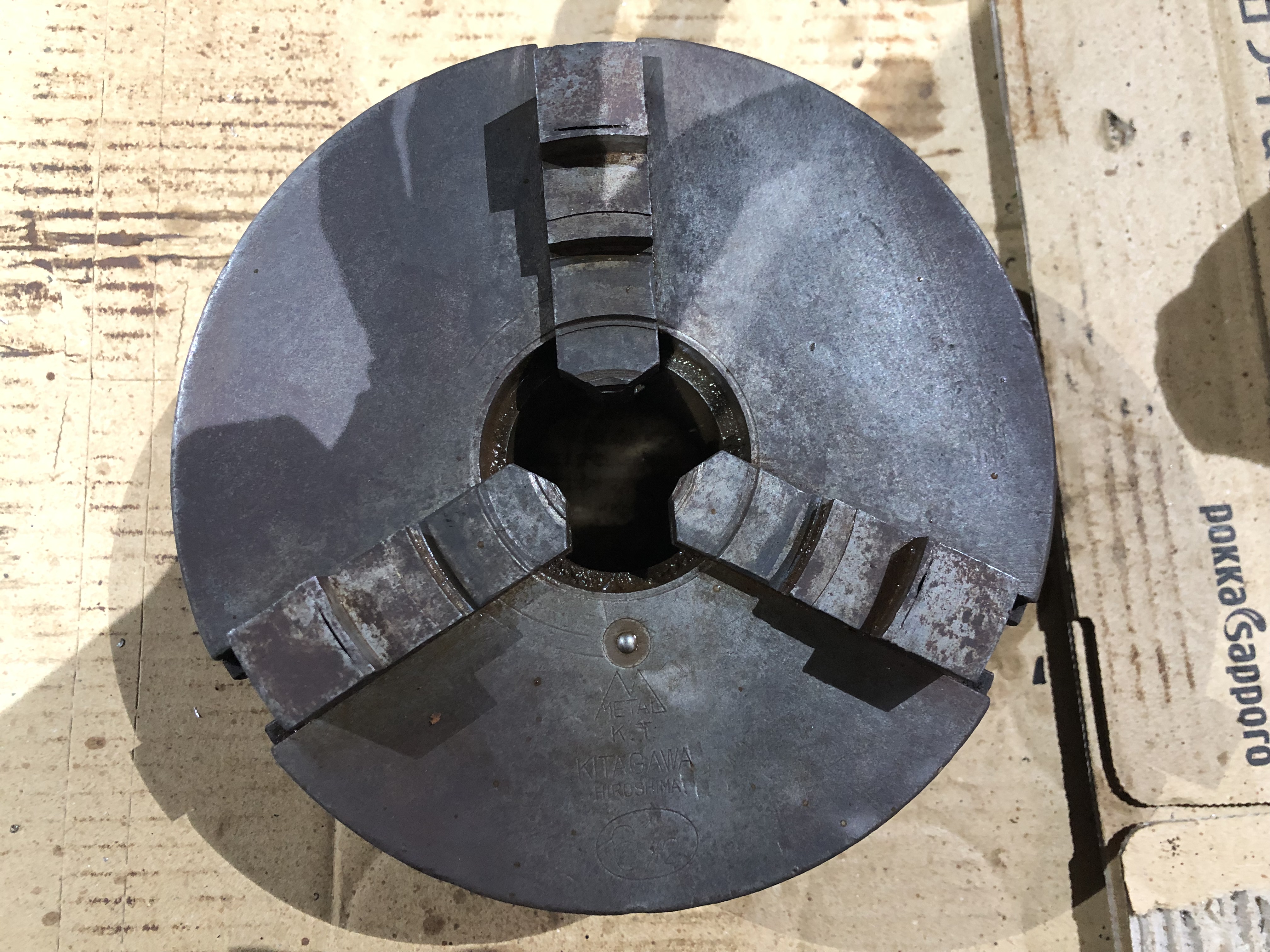 北川/KITAGAWA 3爪チャック φ160mm