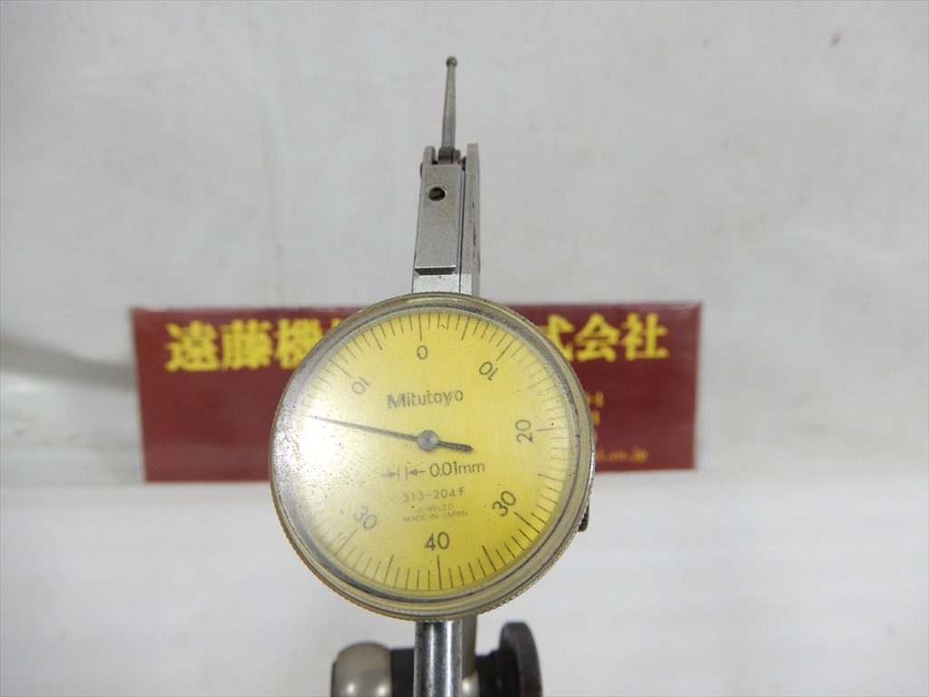 マグネットスタンド ミツトヨ0,01mm