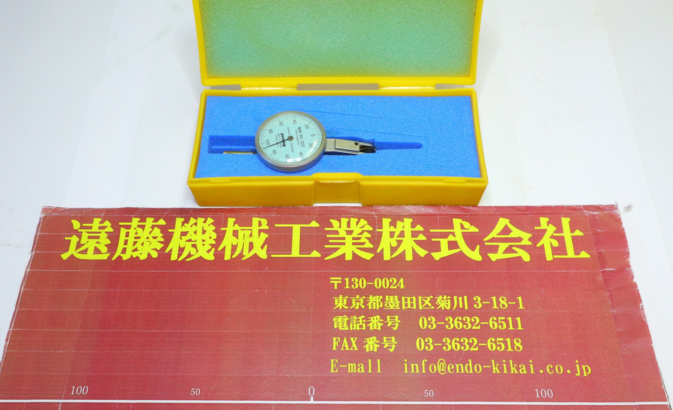 PEACOCK ピックテスト PEACOCK  PIC-TEST   0.002mm