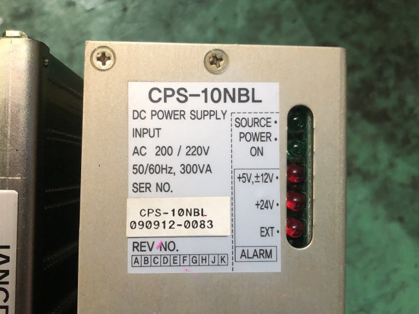 YASKAWA CPS-10NBL DC電源入力AC200/220V 動作保証 安川電機 YASKAWA ELECTRIC DC電源サプリー CPS-10NBL | マシンライフ