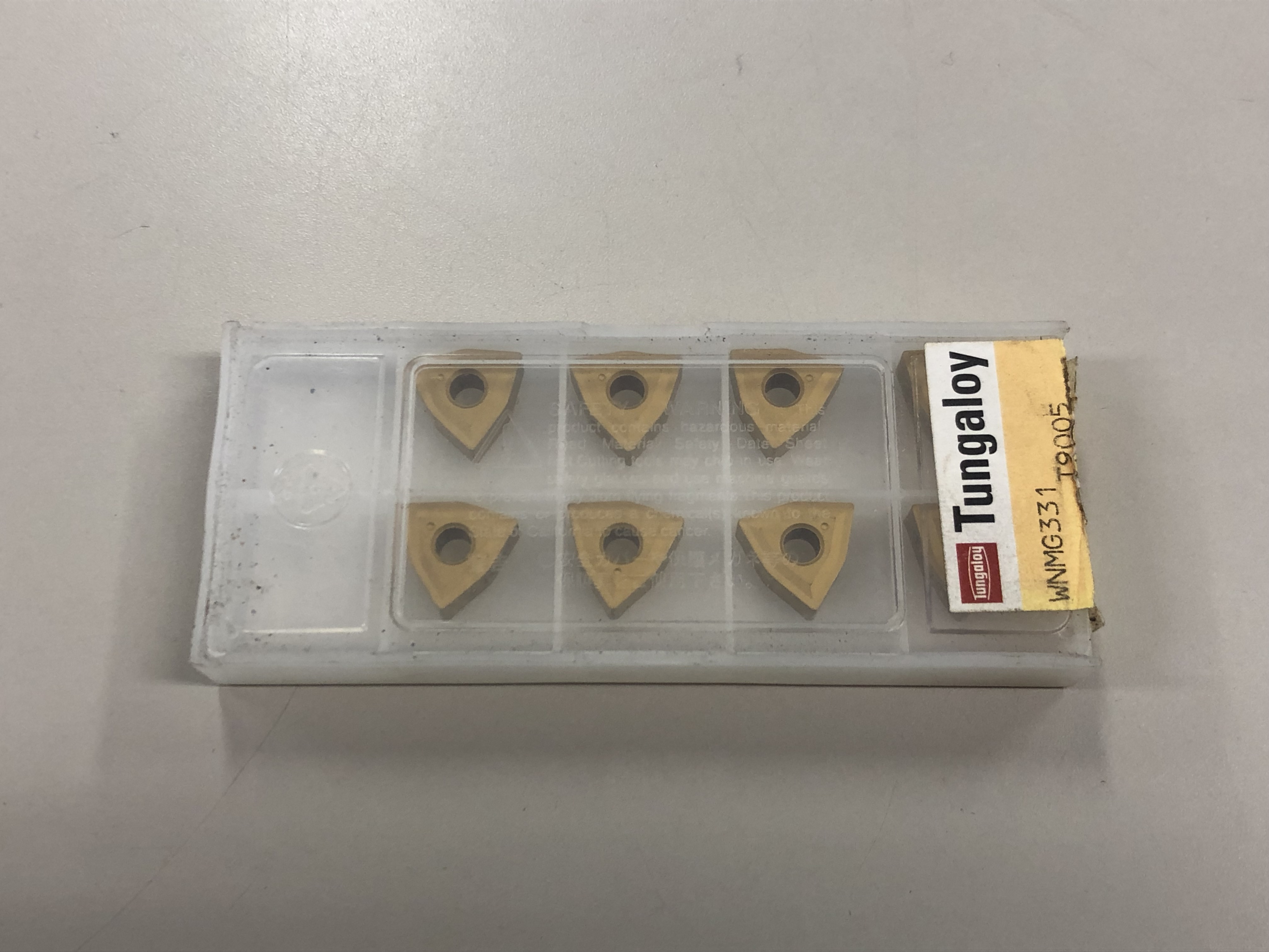 タンガロイ/Tungaloy チップ　Carbide Inserts WNMG331