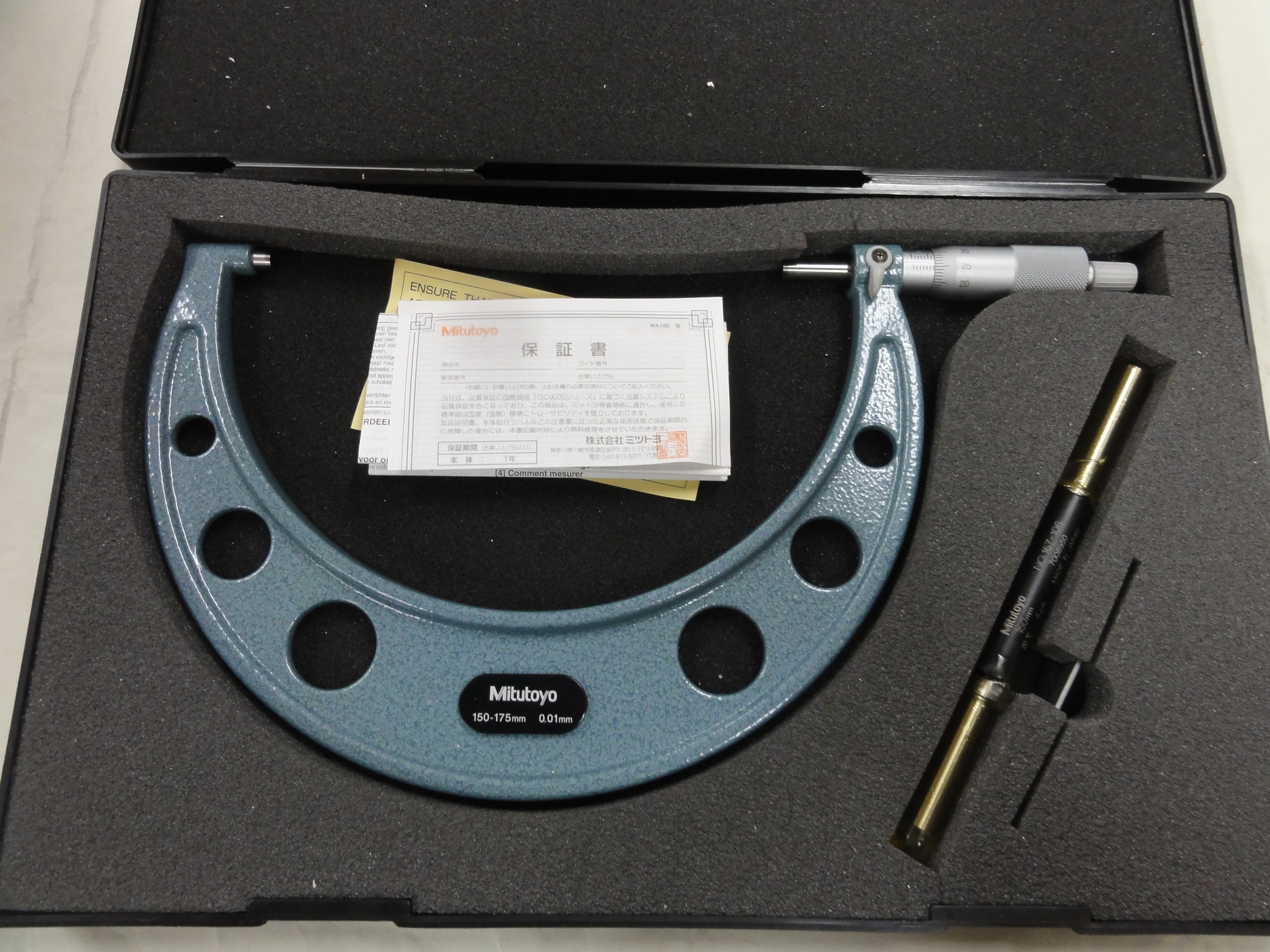 MITUTOYO｜ミツトヨ 外側マイクロメーター OM-175
