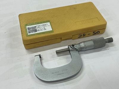 MITUTOYO｜ミツトヨ 外側マイクロメーター M210-50