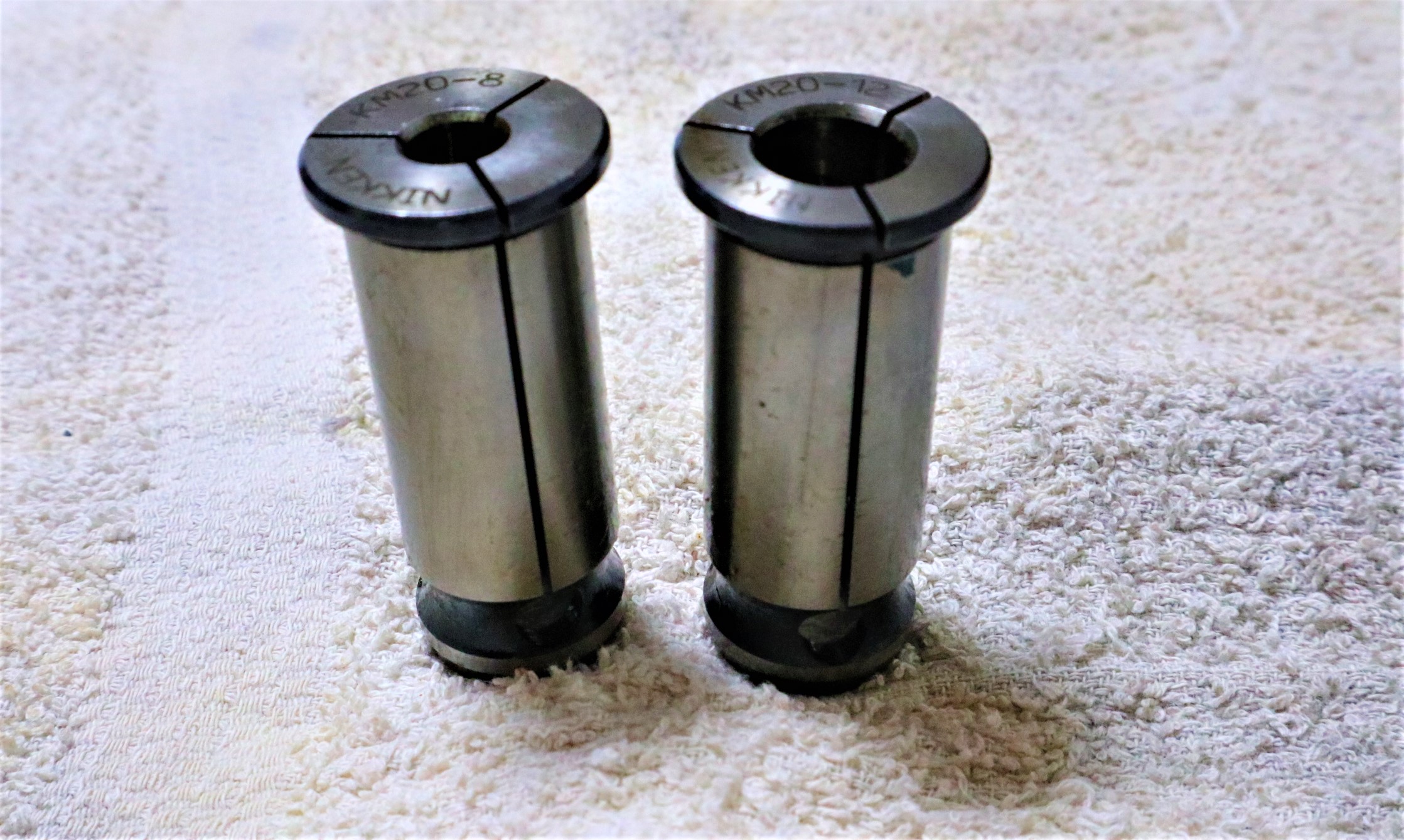 日研,NIKKEN ストレートコレット 日研ストレートコレット 　KM20 8.12 計2個