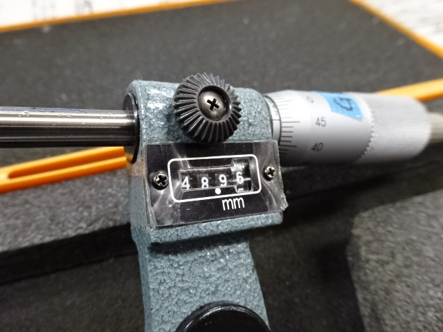 MITUTOYO｜ミツトヨ カウント外側マイクロメーター M820-75