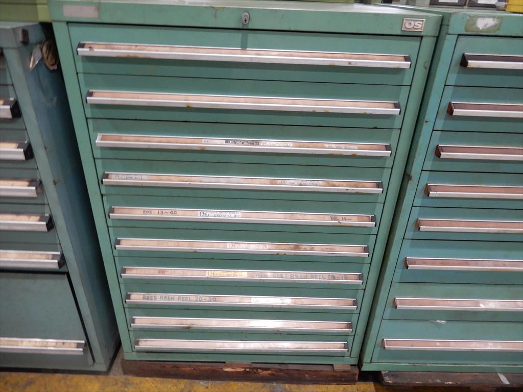 キャビネット 790×560×1070mm　10段　鍵なし