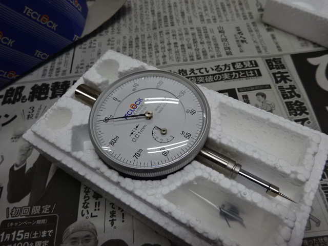 TECLOCK｜テクロック ダイヤルゲージ TM-105W