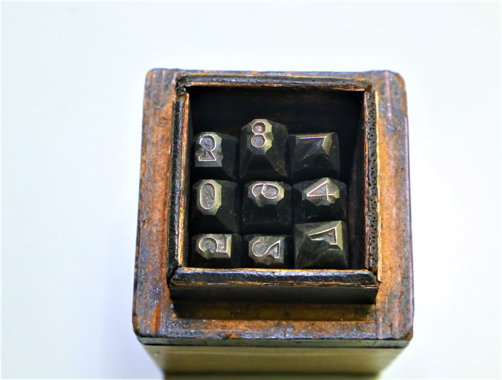 不明 刻印セット 刻印セット 5mm 0~8