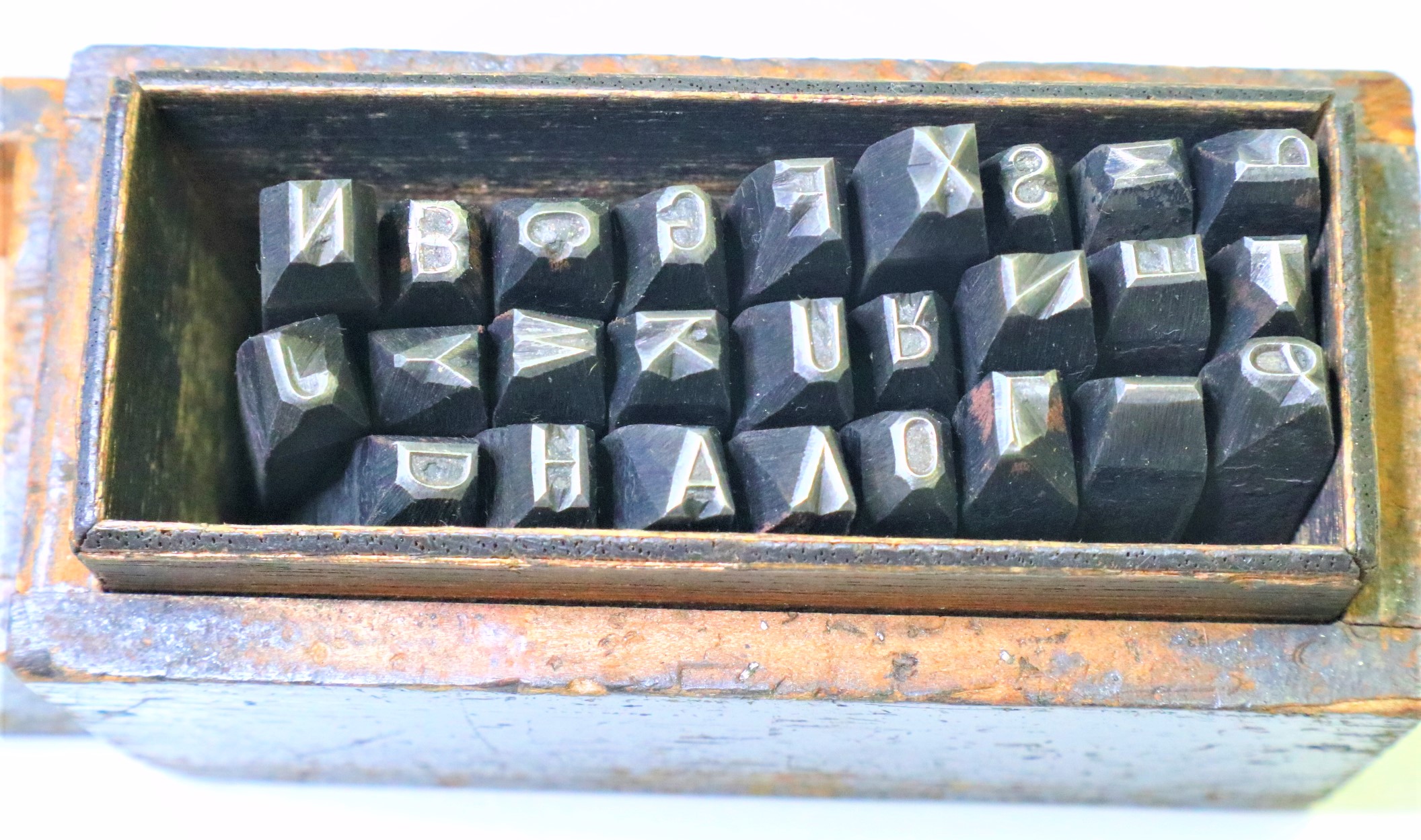 刻印セット オートバーフィーダー A～Z　5.0mm